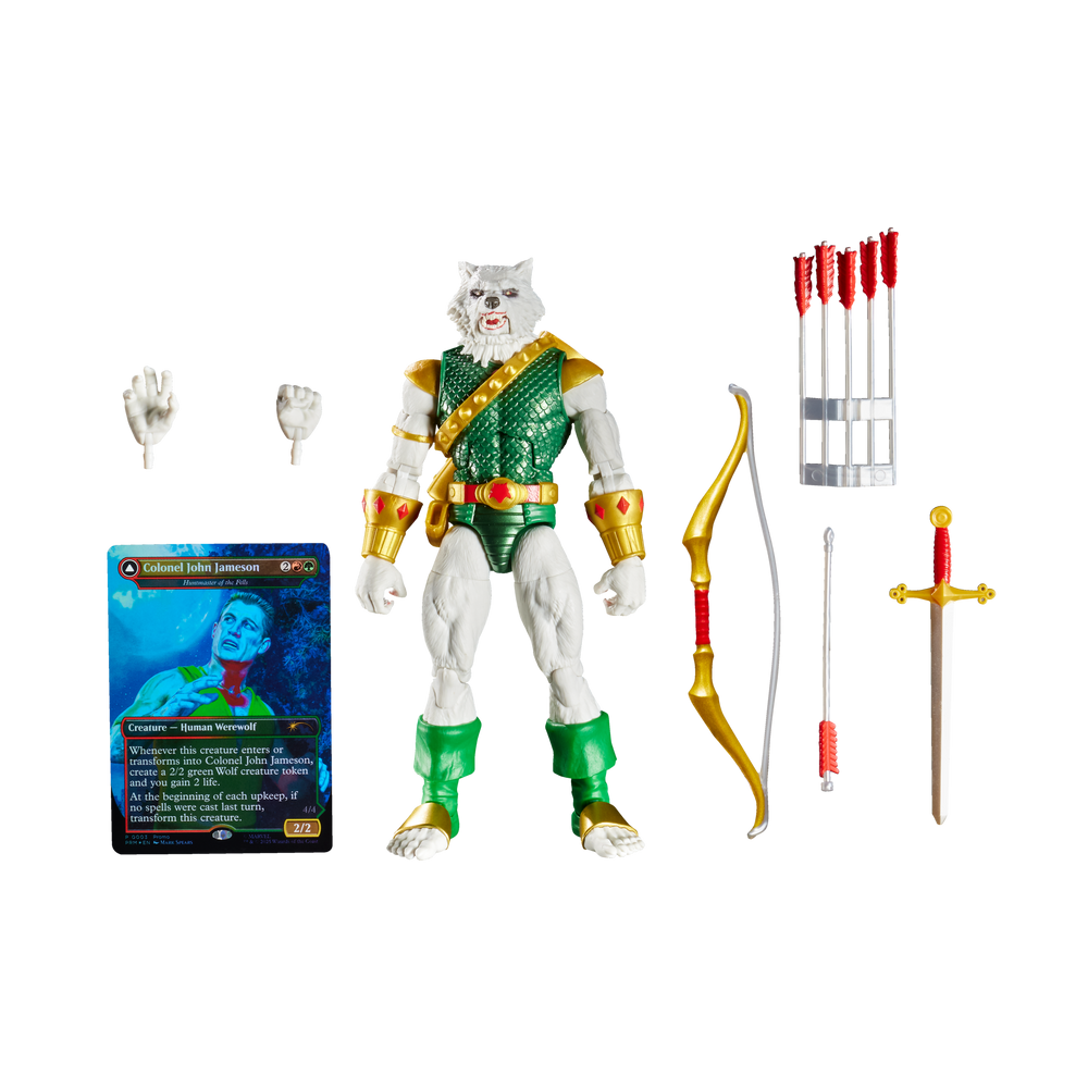 Marvel Legends Series Magic: The Gathering Man-Wolf