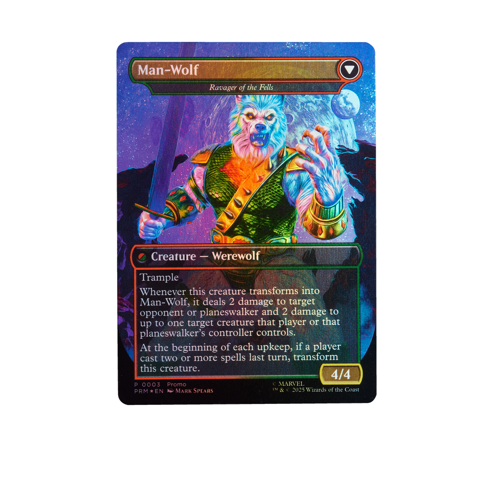 Marvel Legends Series Magic: The Gathering Man-Wolf
