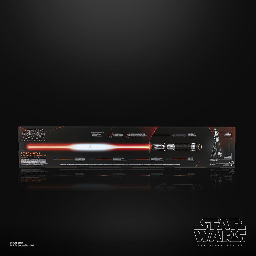STAR WARS The Black Series Force FX Elite Baylan Skoll Lightsaber