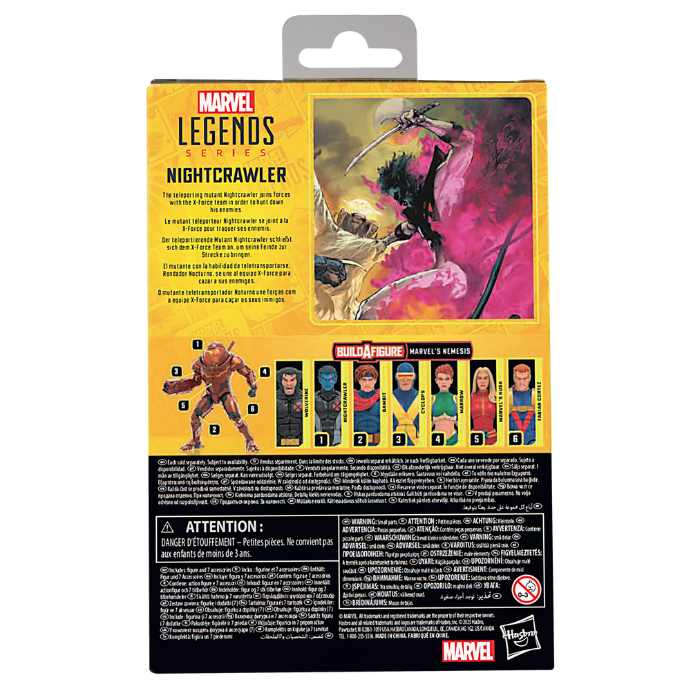 Marvel Legends Series Nightcrawler (Build-A-Figure)