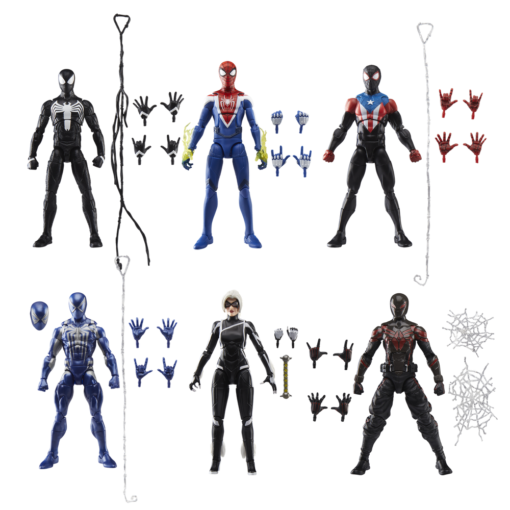 Marvel Legends Series Gamerverse Peter Parker Black Suit
