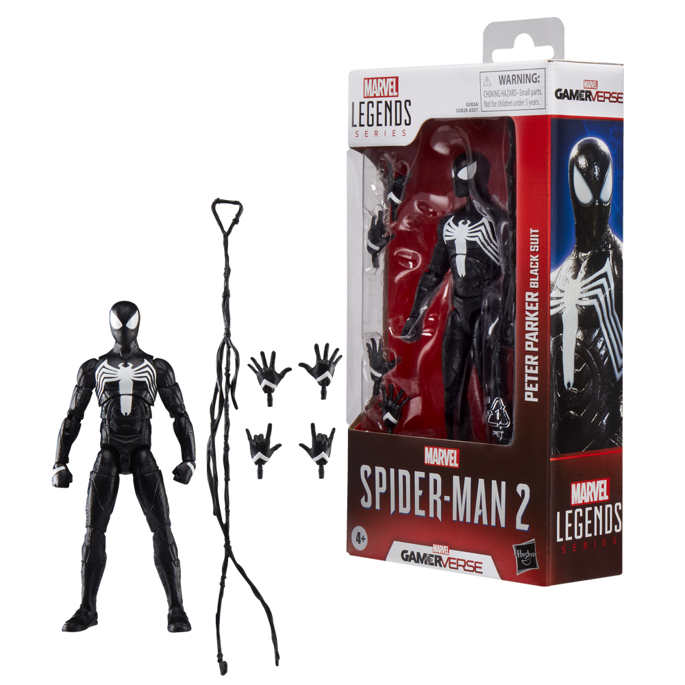 Marvel Legends Series Gamerverse Peter Parker Black Suit