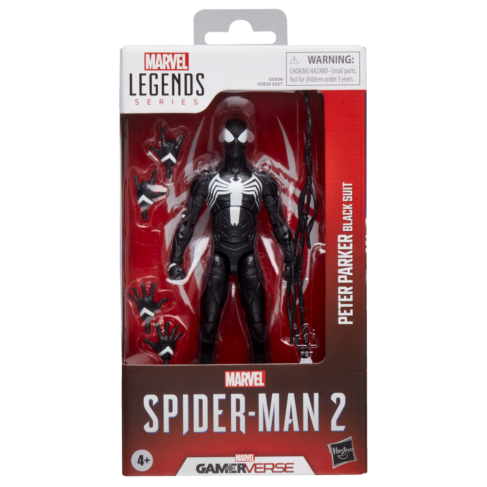Marvel Legends Series Gamerverse Peter Parker Black Suit