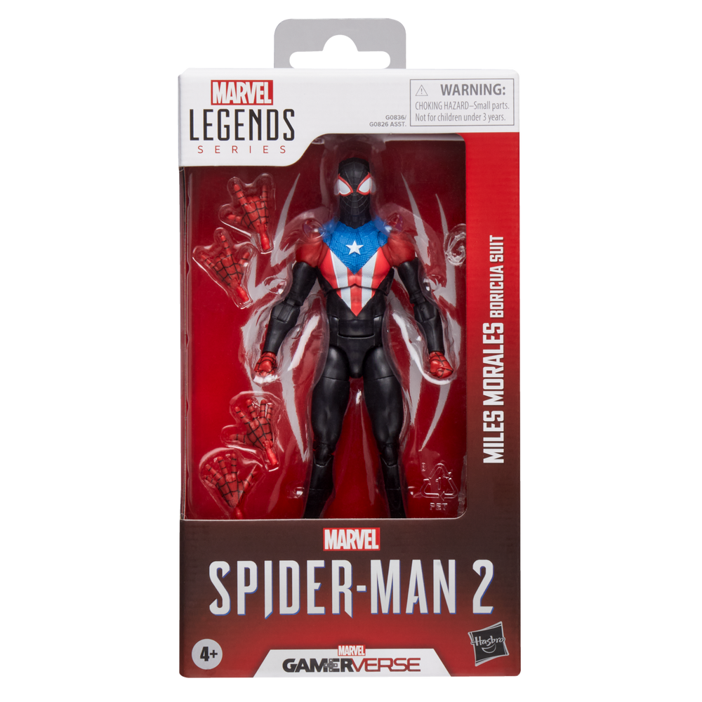 Marvel Legends Series Gamerverse Miles Morales Boricua Suit