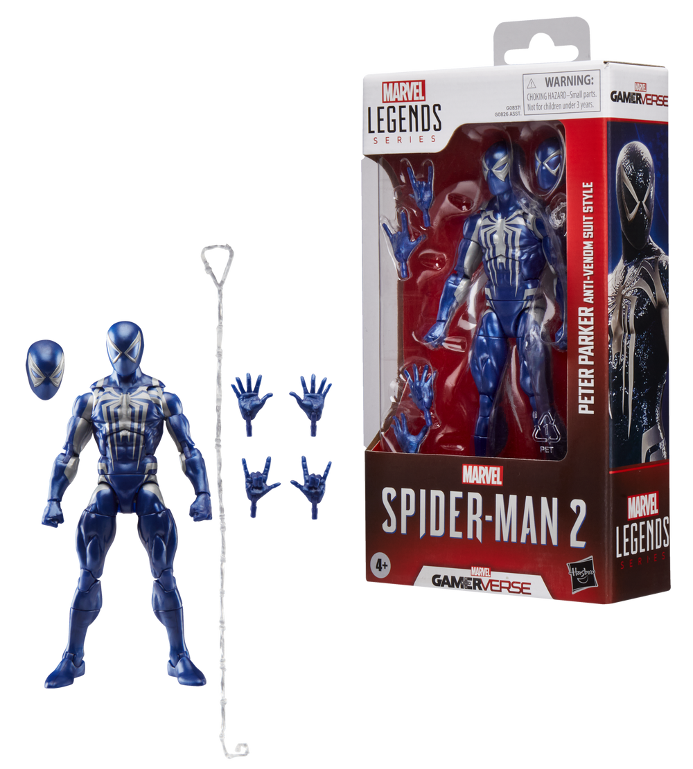 Marvel Legends Series Gamerverse Peter Parker Anti-Venom Suit Style