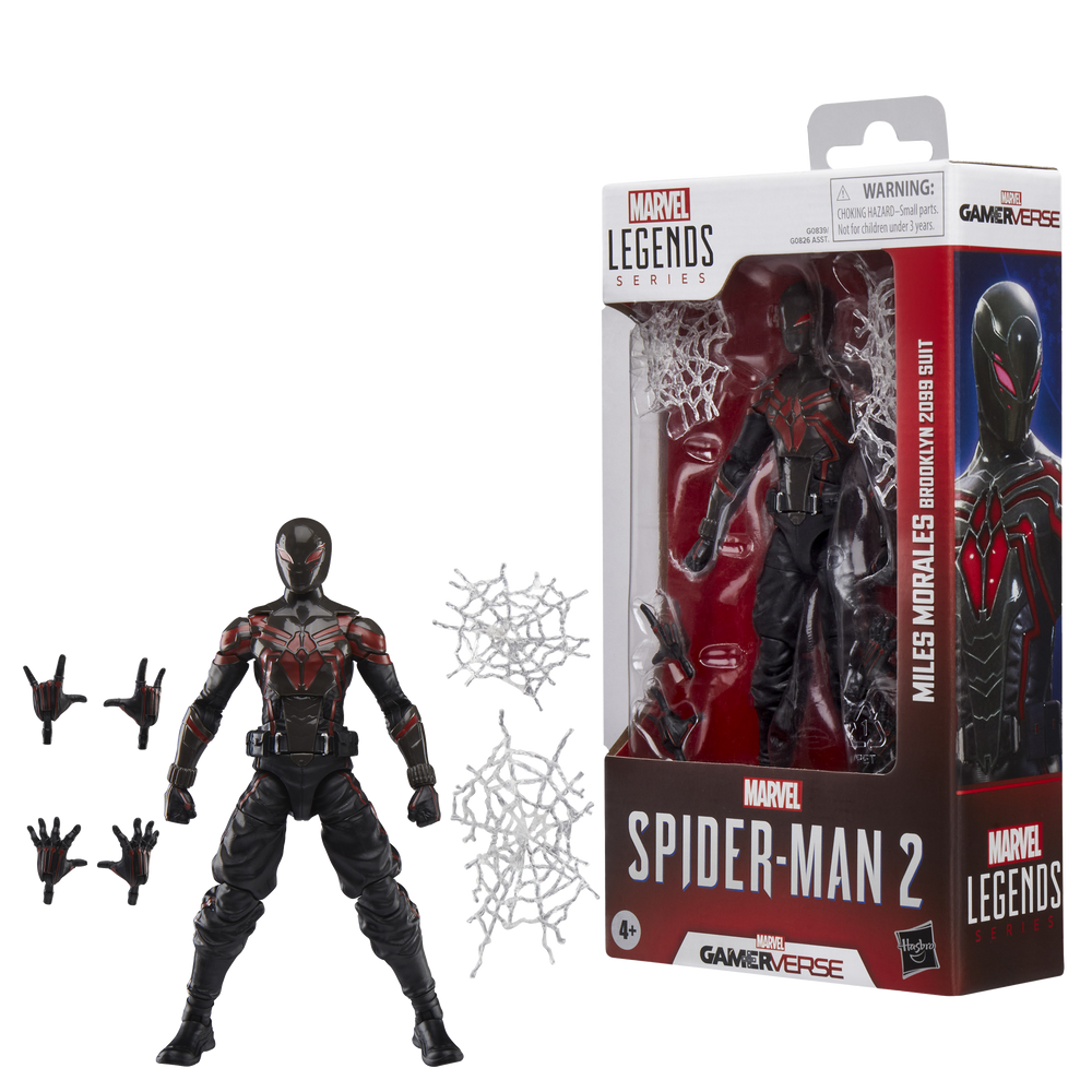 Marvel Legends Series Gamerverse Miles Morales Brooklyn 2099 Suit