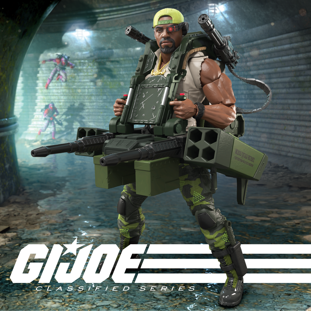 G.I. Joe Classified Series #150, Heavy Duty with Man-Portable Heavy Weapons System