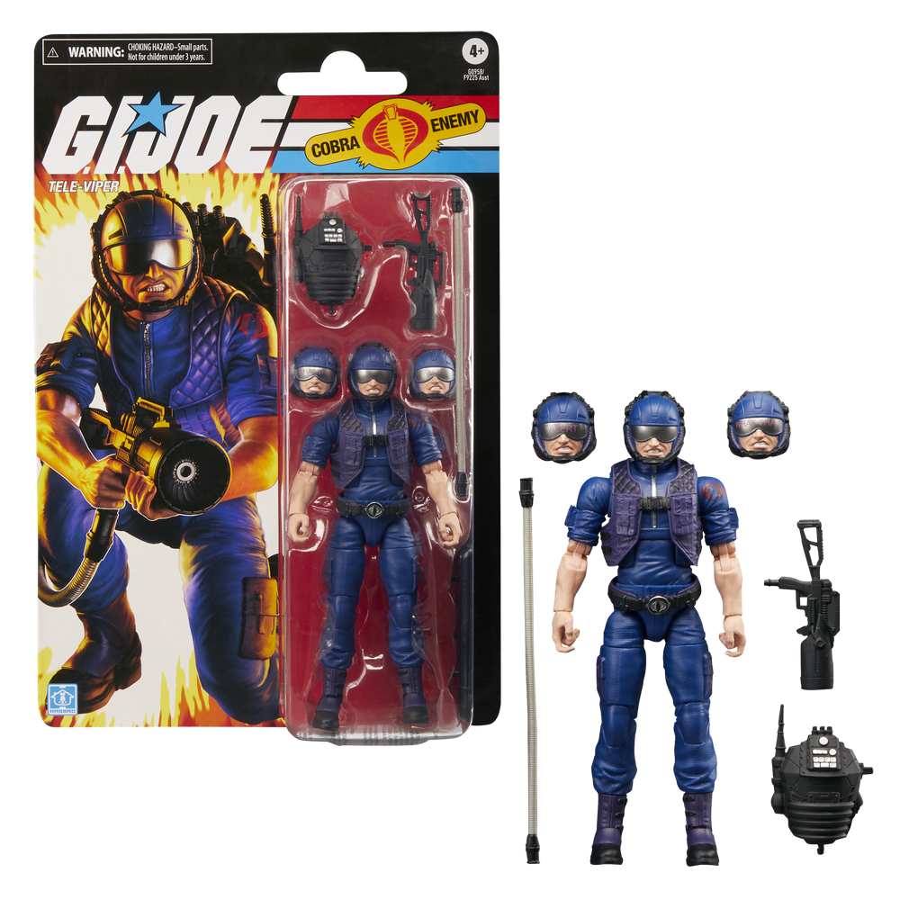 G.I. Joe Classified Series Retro Cardback Tele-Viper