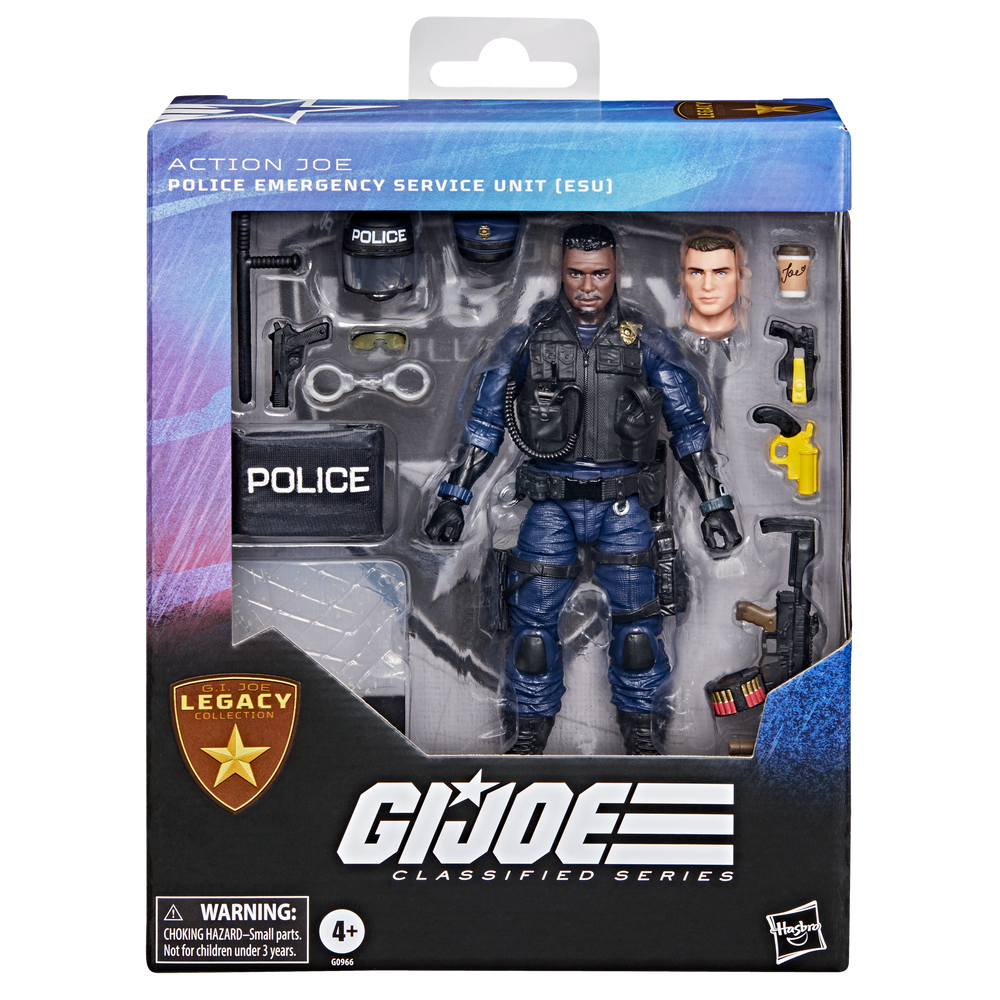 G.I. Joe Classified Series Legacy Collection: Action Joe — Police Emergency Service Unit (ESU)