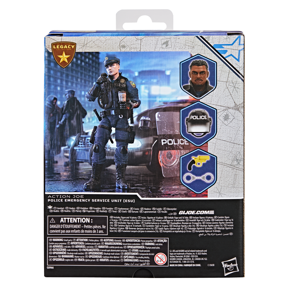 G.I. Joe Classified Series Legacy Collection: Action Joe — Police Emergency Service Unit (ESU)