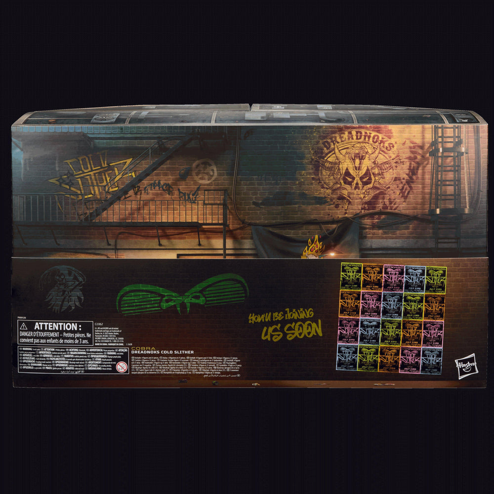 G.I. Joe Classified Series #163, Dreadnoks Cold Slither: Band of Vipers Tour Commemorative Action Figure Set