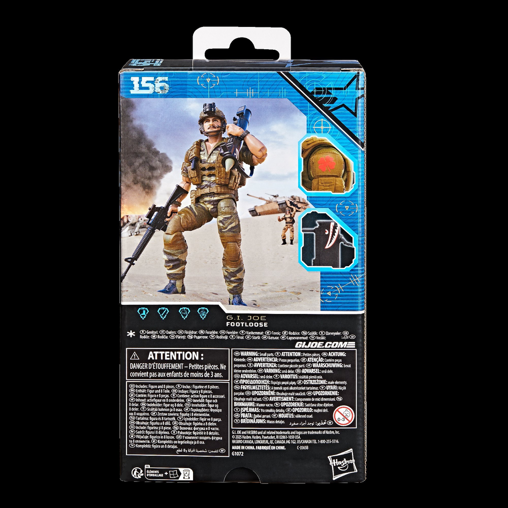 G.I. Joe Classified Series #156, Footloose