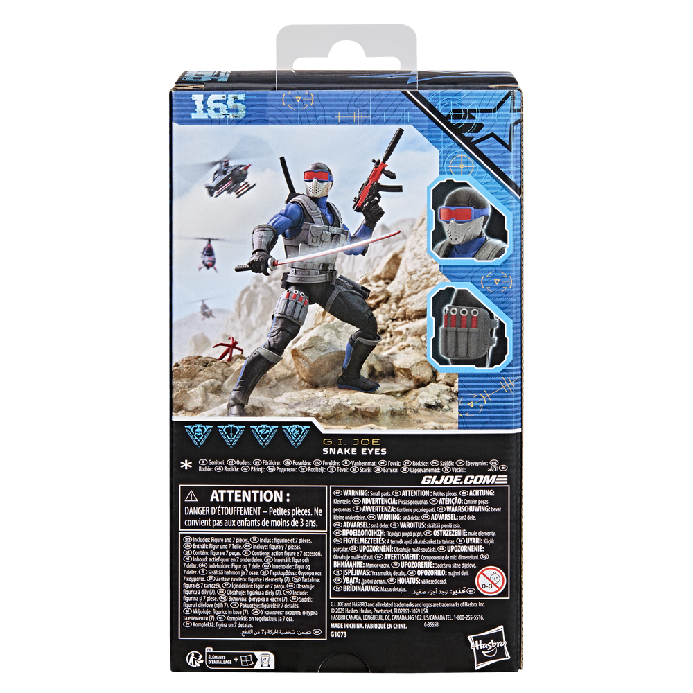 G.I. Joe Classified Series #165, Snake Eyes