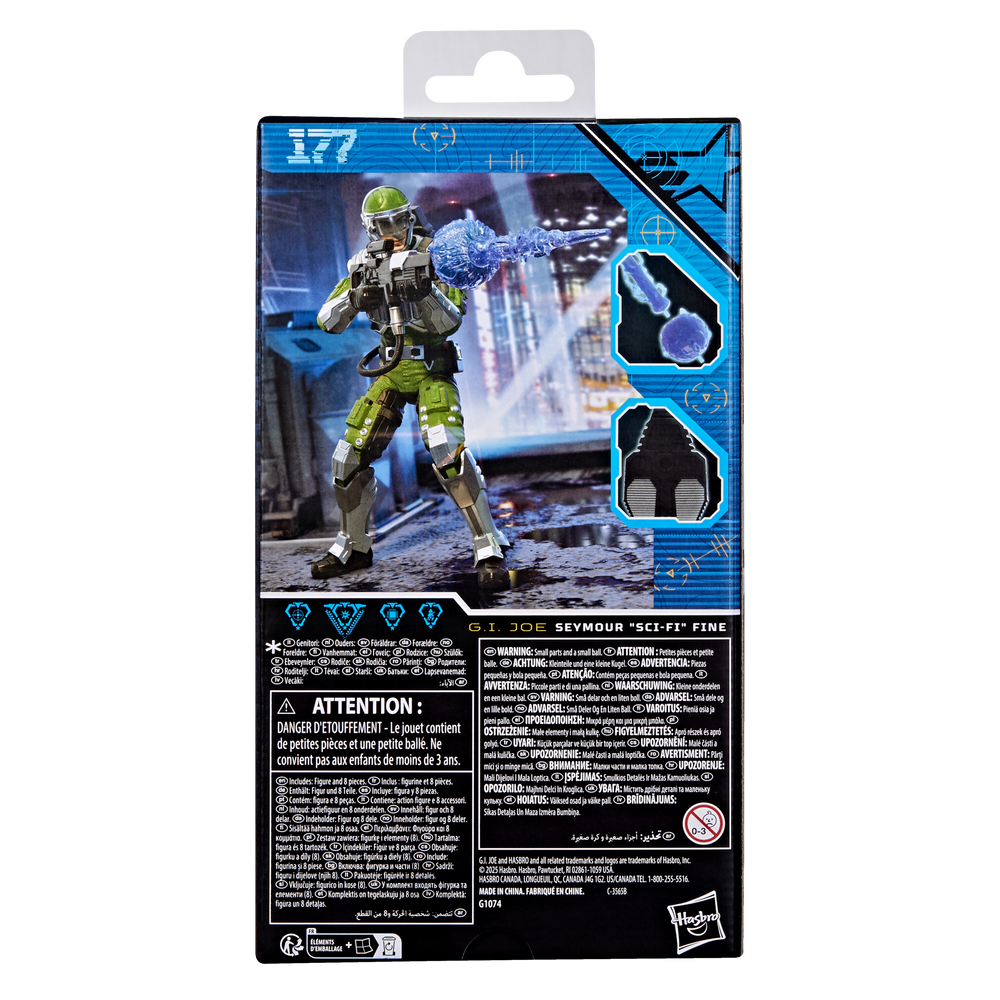G.I. Joe Classified Series #177, Seymour “Sci-Fi” Fine