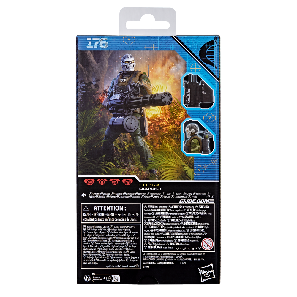 G.I. Joe Classified Series #176, Grim Viper