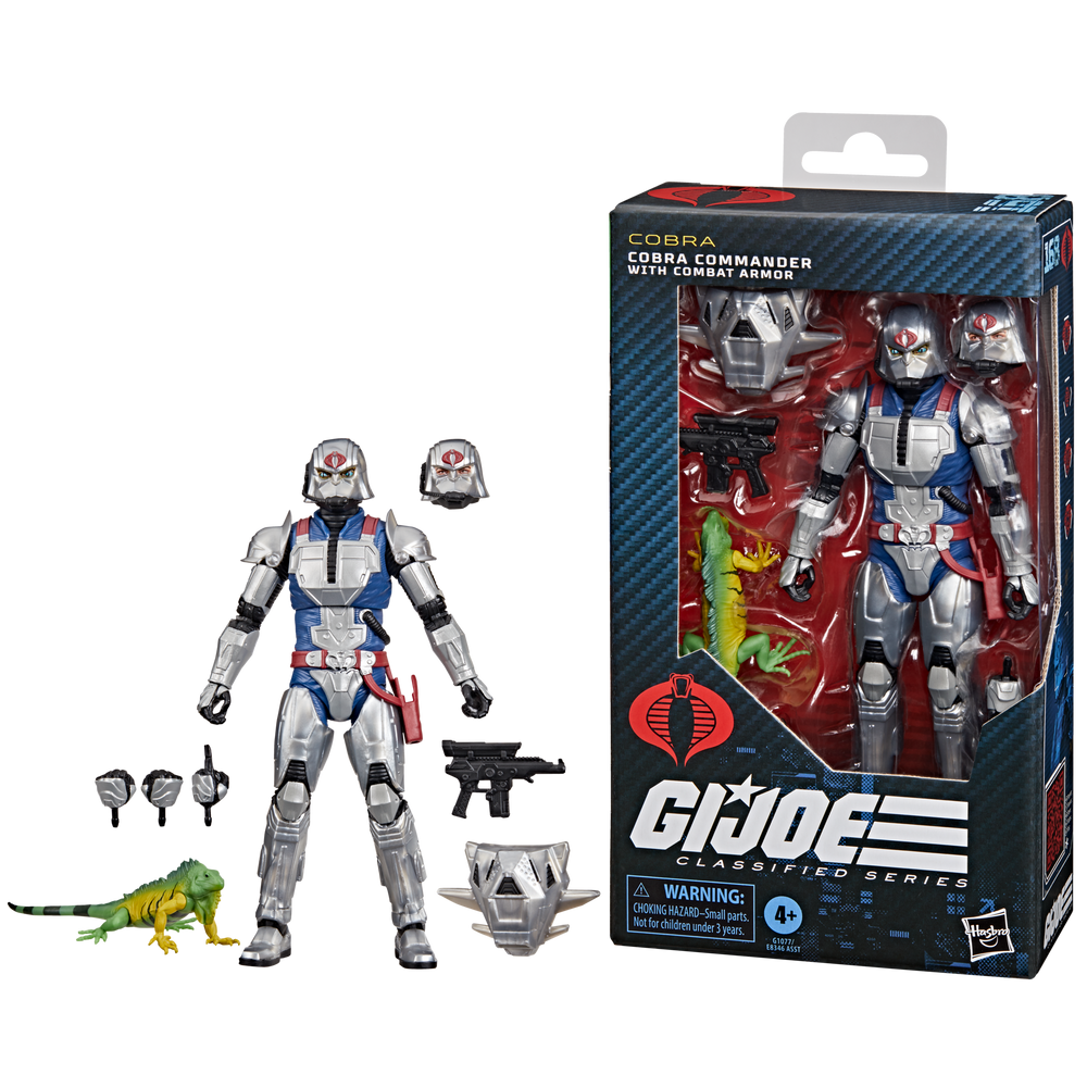 G.I. Joe Classified Series #168, Cobra Commander With Combat Armor