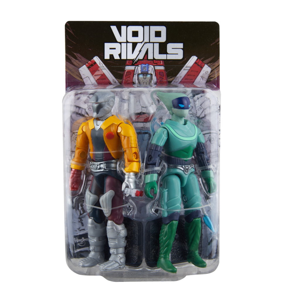 Transformers Void Rivals Autobot Jetfire, Zertonian Solila, and Agorrian Darak