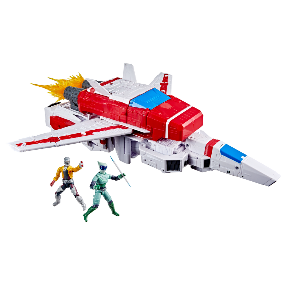 Transformers Void Rivals Autobot Jetfire, Zertonian Solila, and Agorrian Darak