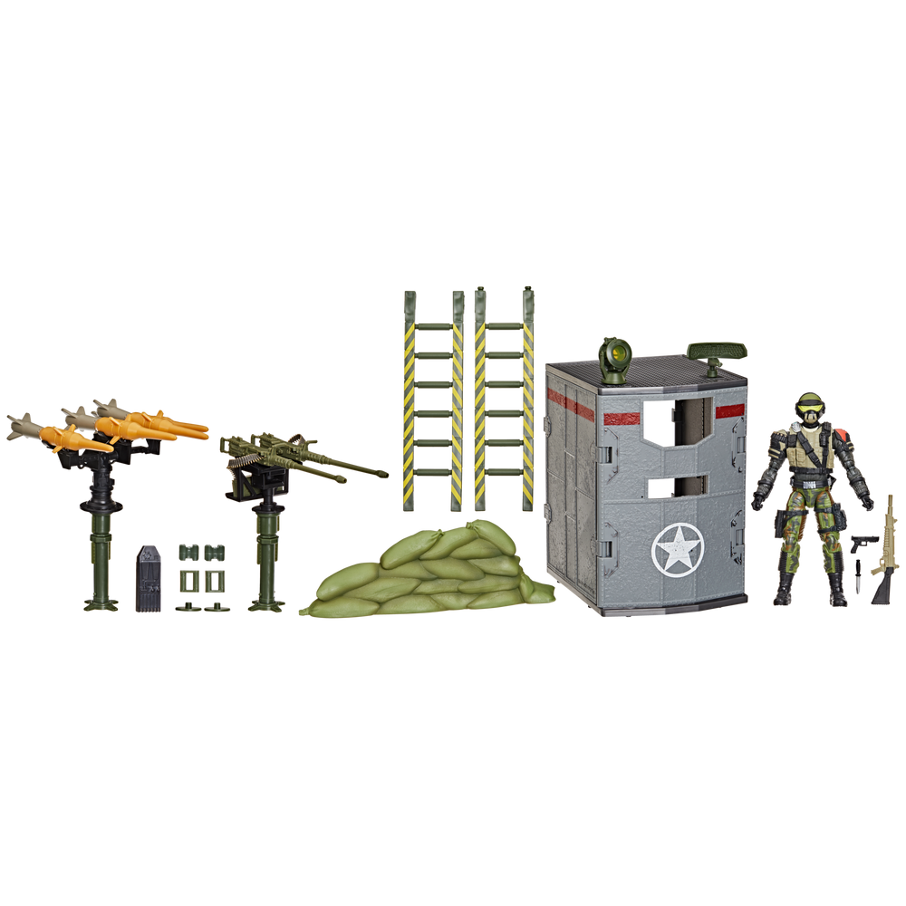 G.I. Joe Classified Series #175, Steel Corps Sentry & Modular Defense Post