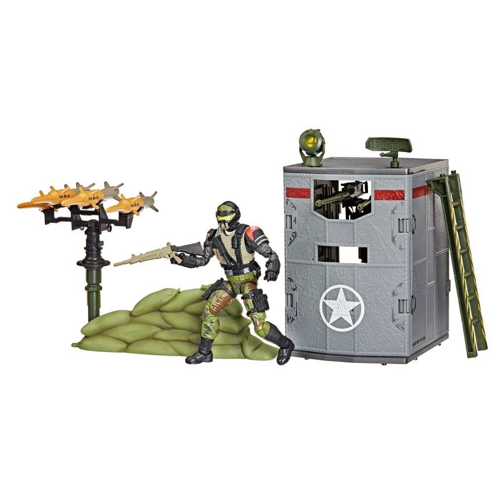 G.I. Joe Classified Series #175, Steel Corps Sentry & Modular Defense Post