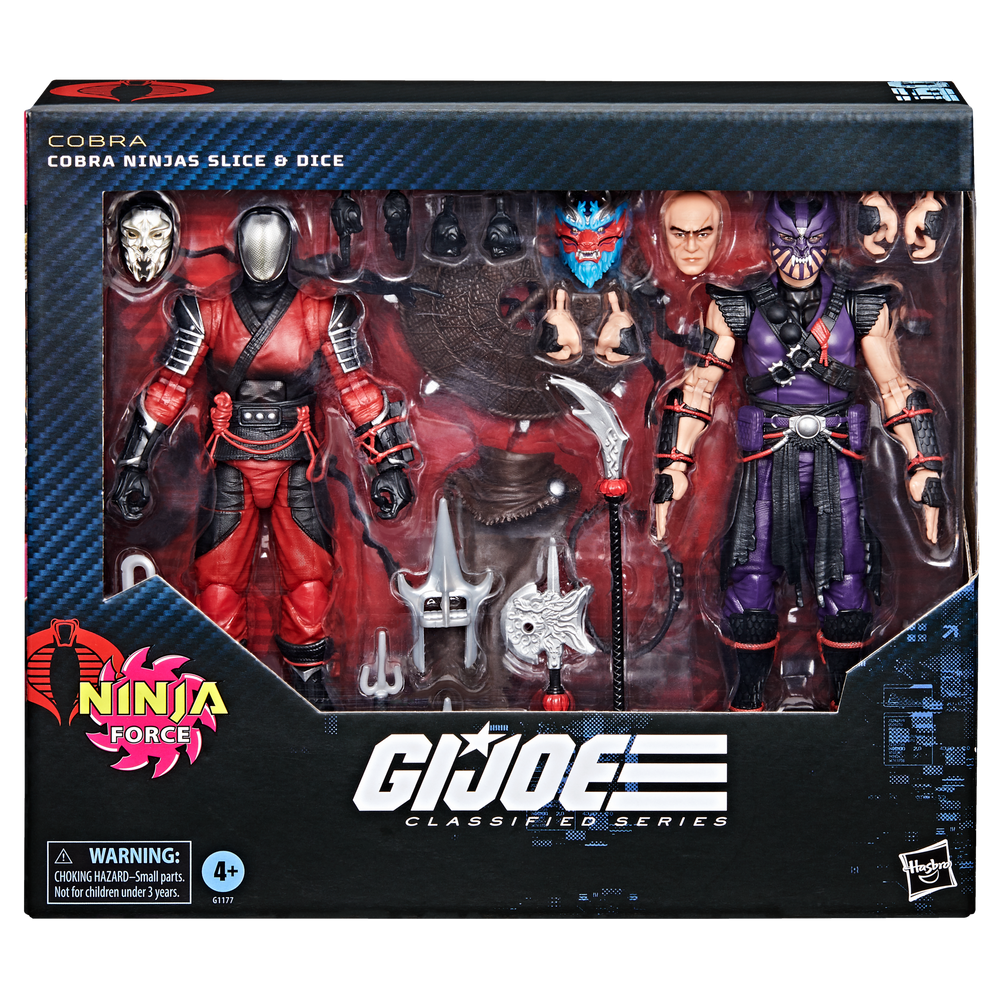 G.I. Joe Classified Series #160, Cobra Ninjas Slice & Dice