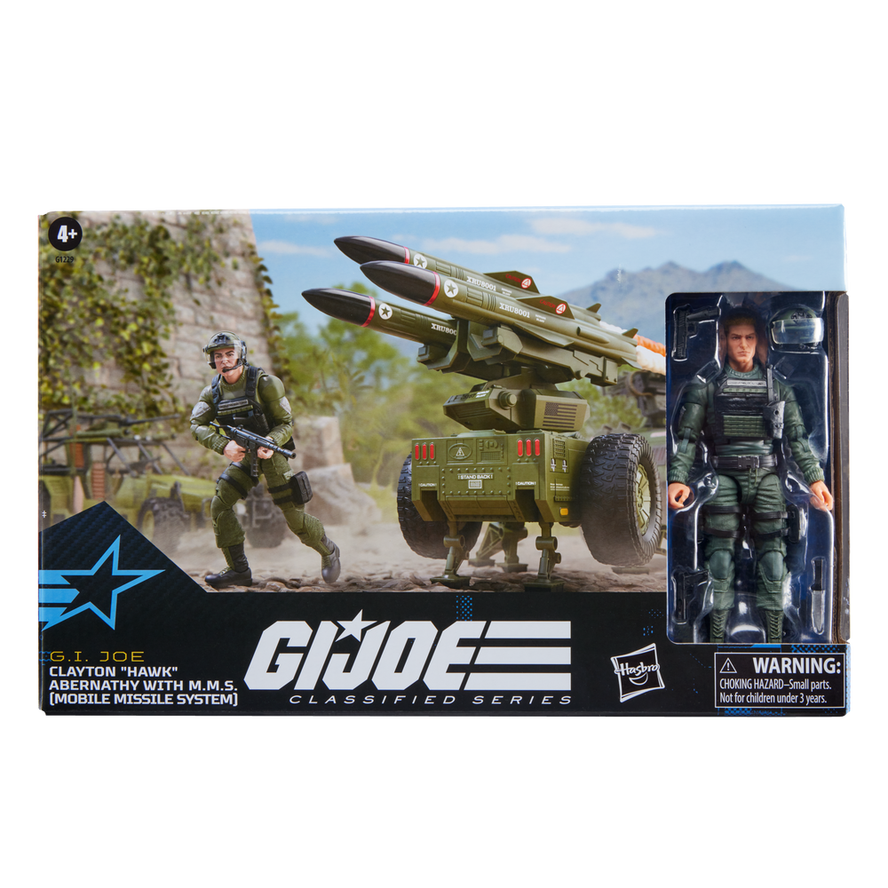 G.I. Joe Classified Series #182, Clayton “Hawk” Abernathy with M.M.S. (Mobile Missile System)
