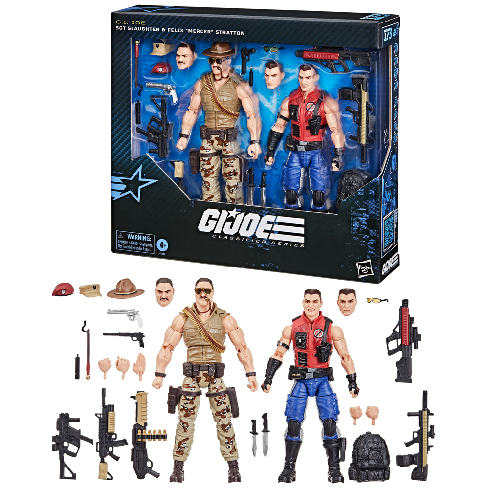 G.I. Joe Classified Series #173, Sgt Slaughter & Felix "Mercer" Stratton