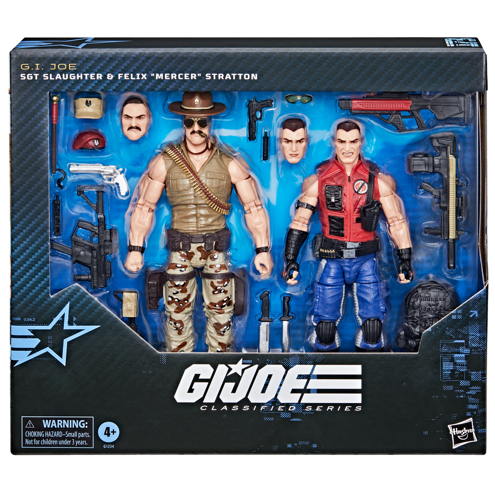 G.I. Joe Classified Series #173, Sgt Slaughter & Felix "Mercer" Stratton