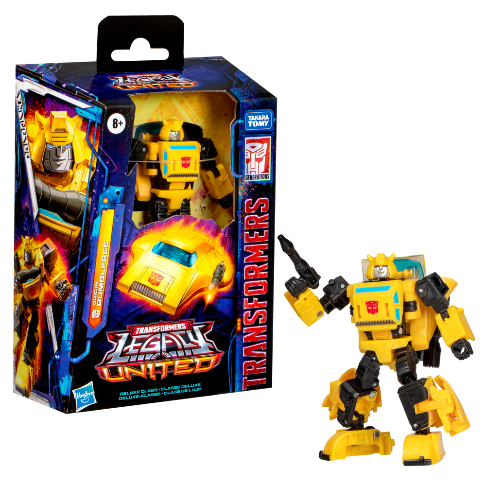 Transformers Legacy Deluxe Class Origin Bumblebee