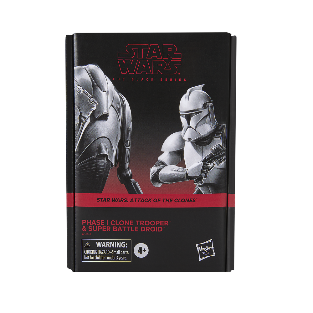 STAR WARS The Black Series Phase I Clone Trooper & Super Battle Droid