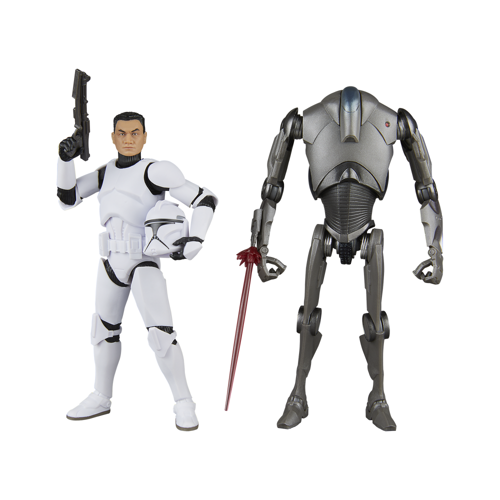 STAR WARS The Black Series Phase I Clone Trooper & Super Battle Droid