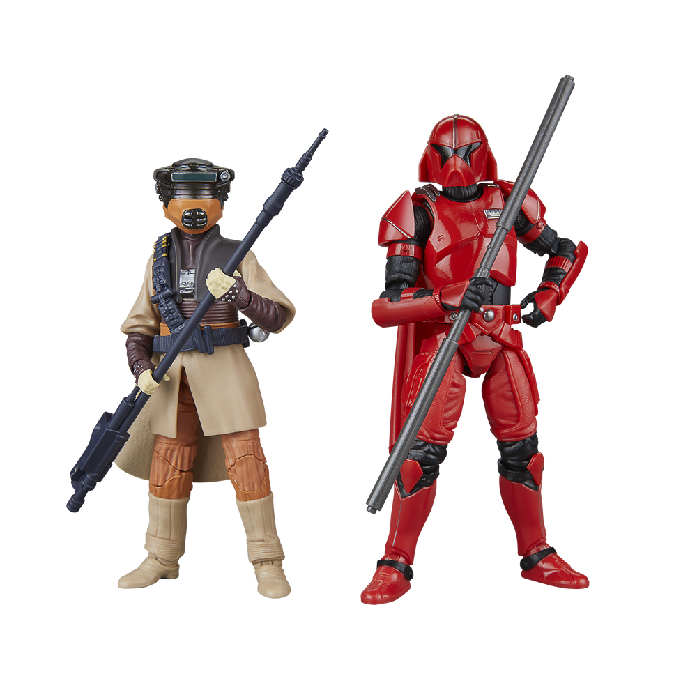 STAR WARS The Black Series Luke Skywalker (Imperial Guard) & Princess Leia Organa (Boushh)