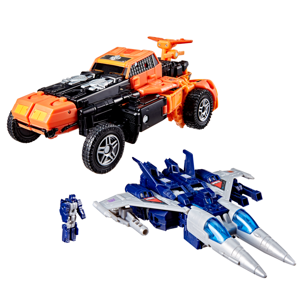 Transformers Age of the Primes Wreck 'n Doom Collection Autobot Sandstorm vs Slugslinger
