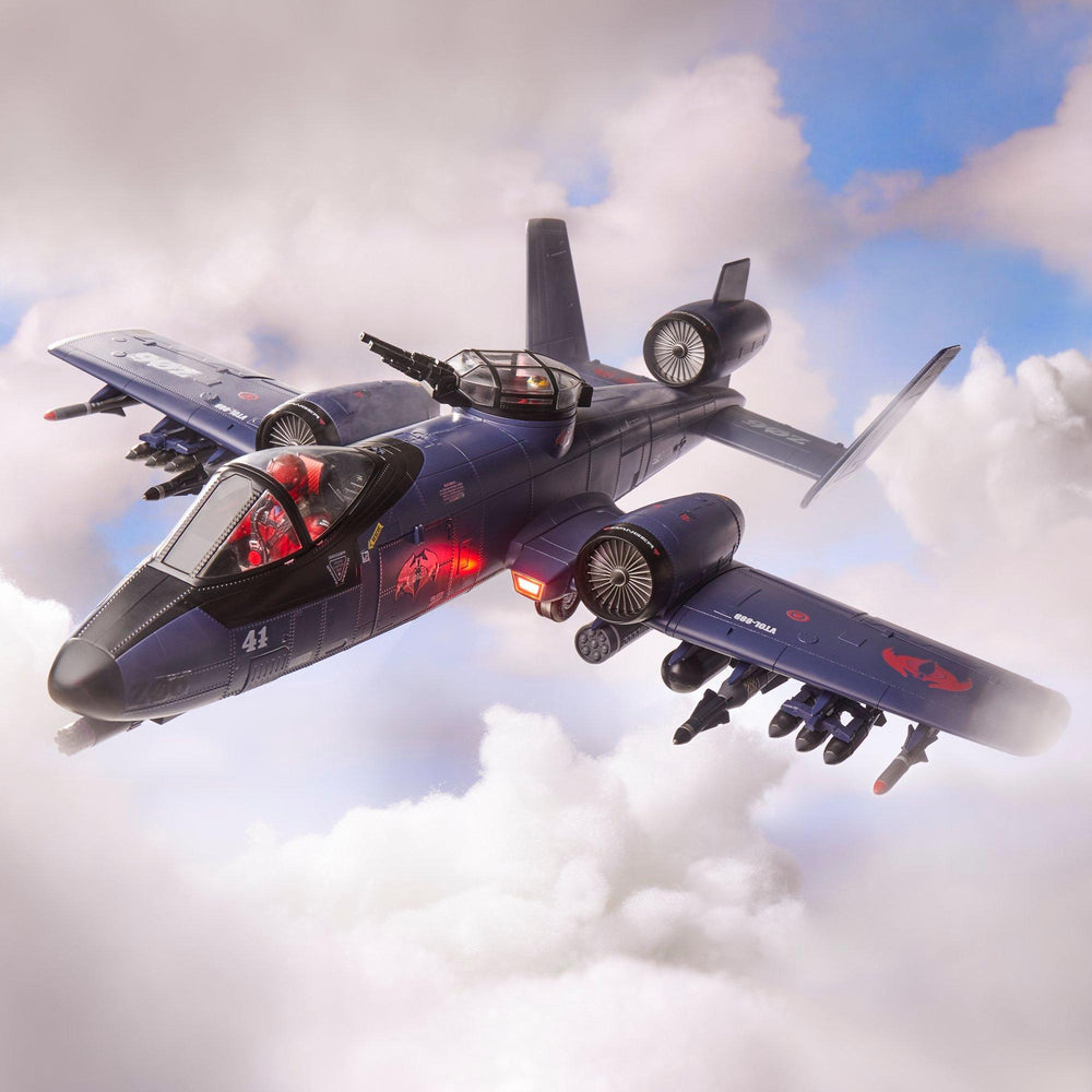 G.I. JOE CLASSIFIED SERIES COBRA RATTLER GROUND ATTACK JET