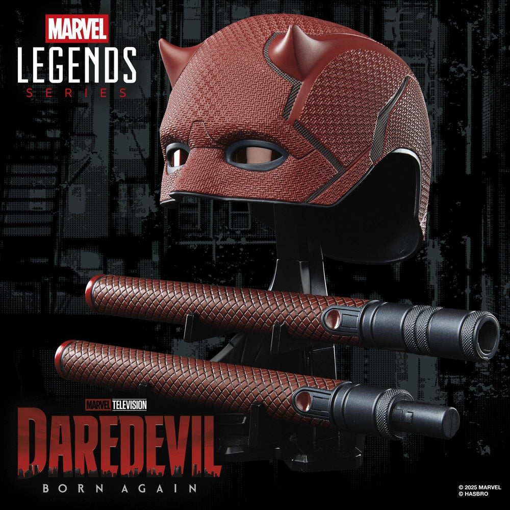 Marvel Legends Series Daredevil: Born Again Premium Roleplay Mask and Billy Club