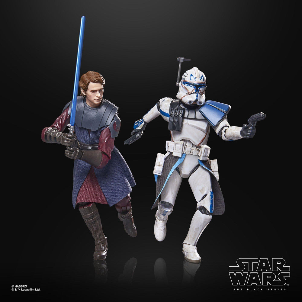 STAR WARS The Black Series Anakin Skywalker & Clone Captain Rex