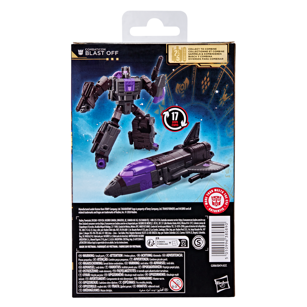 Transformers Age of the Primes Deluxe Class Combaticon Blast Off