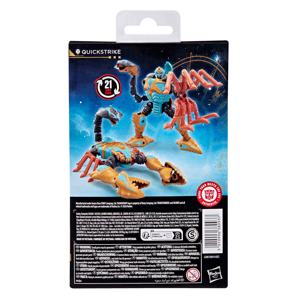 Transformers Age of the Primes Deluxe Class Quickstrike