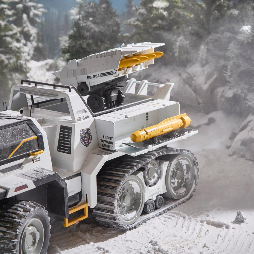 G.I. Joe Classified Series Snow C.A.T. (Combat All-Terrain) Vehicle With Farley "Frostbite" Seward Action Figure