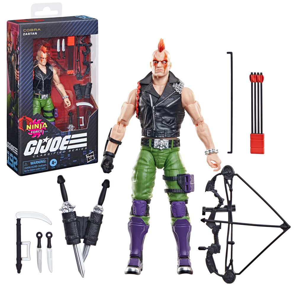 G.I. Joe Classified Series #192, Ninja Force Zartan