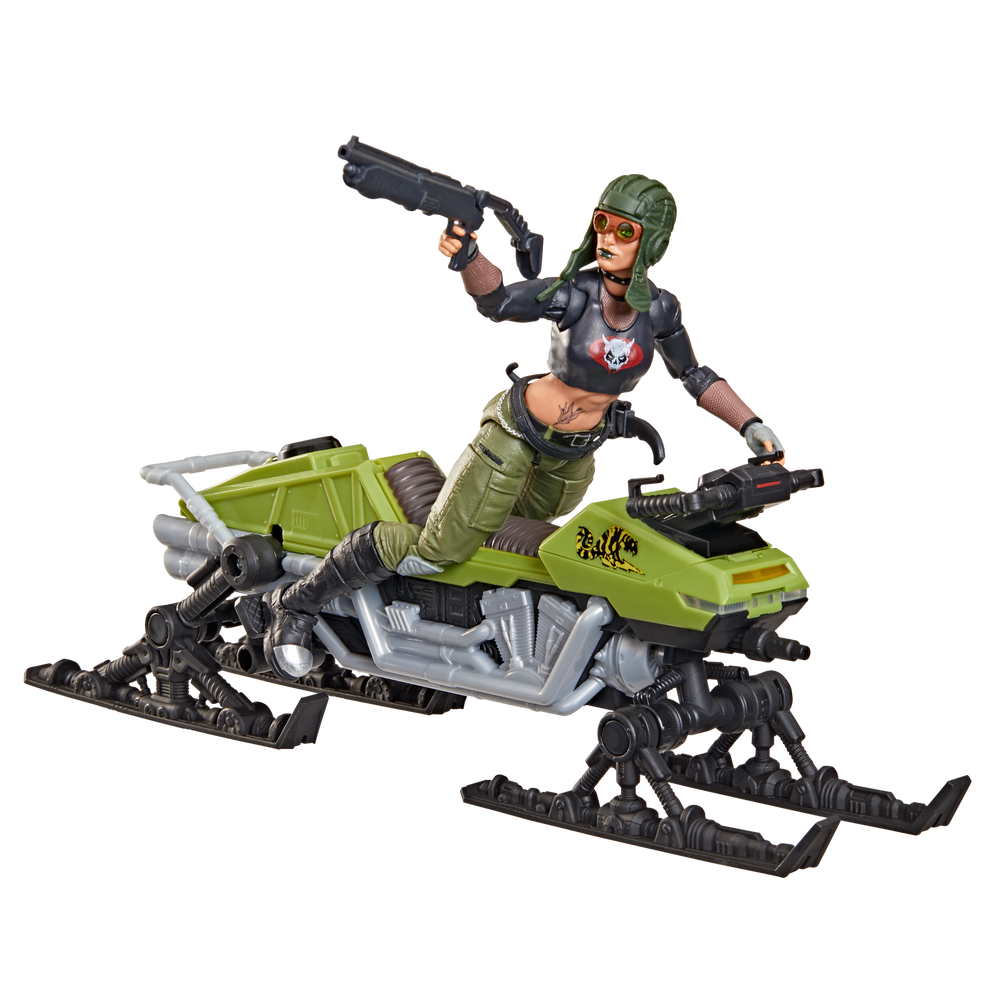 G.I. Joe Classified Series #194, Zanya and Dreadnok Chameleon (Swamp Skier) Vehicle