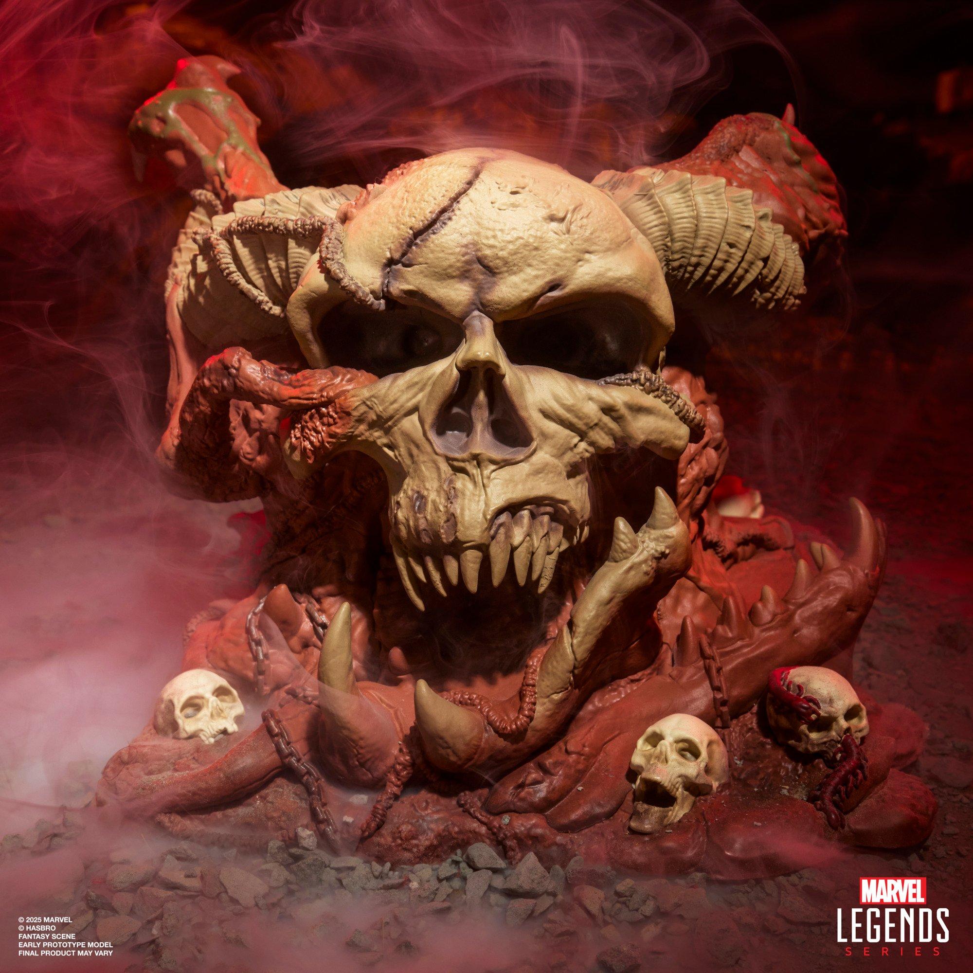 Marvel Legends Series Marvel’s Mephisto with Infernal Throne