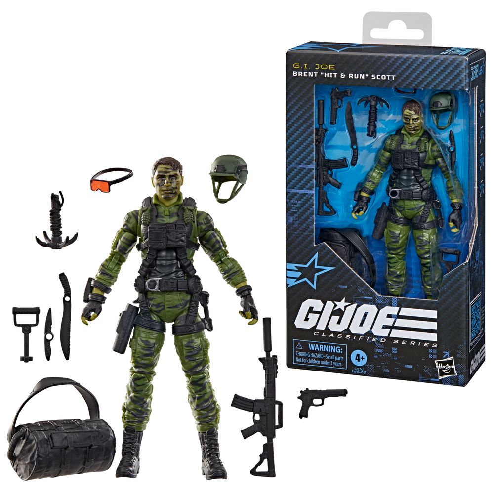 G.I. Joe Classified Series #188, Brent “Hit & Run” Scott