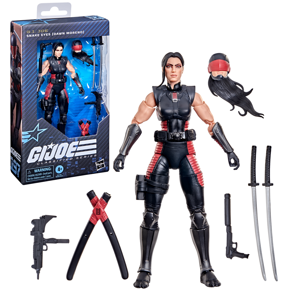 G.I. Joe Classified Series #197, Snake Eyes (Dawn Moreno)