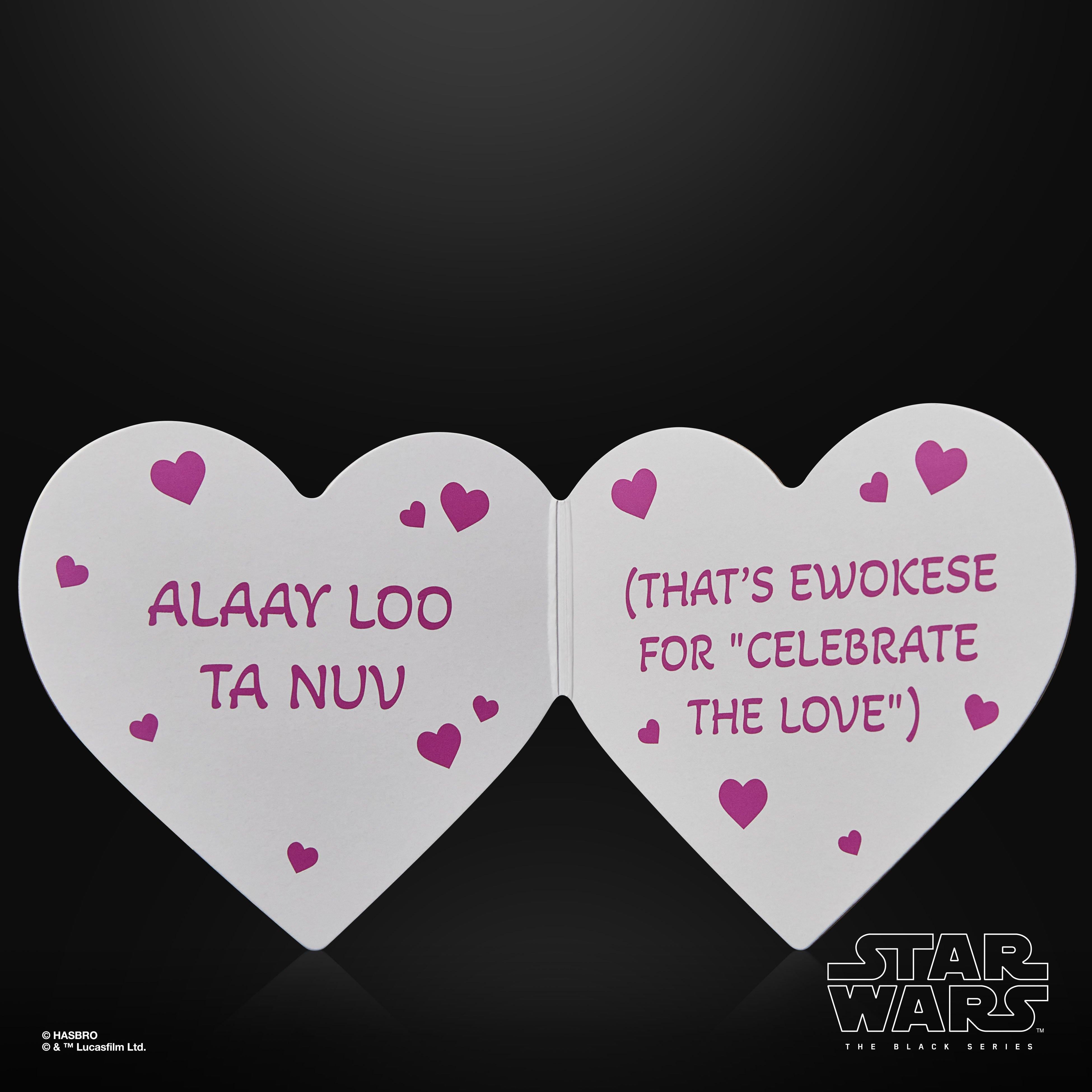 STAR WARS The Black Series Ewok (Valentine’s Day Edition)