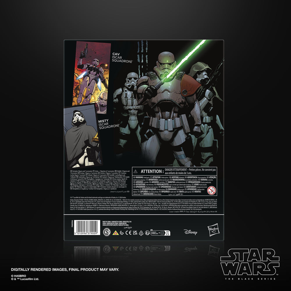 Star Wars The Black Series Misty & Cav (SCAR Squadron)