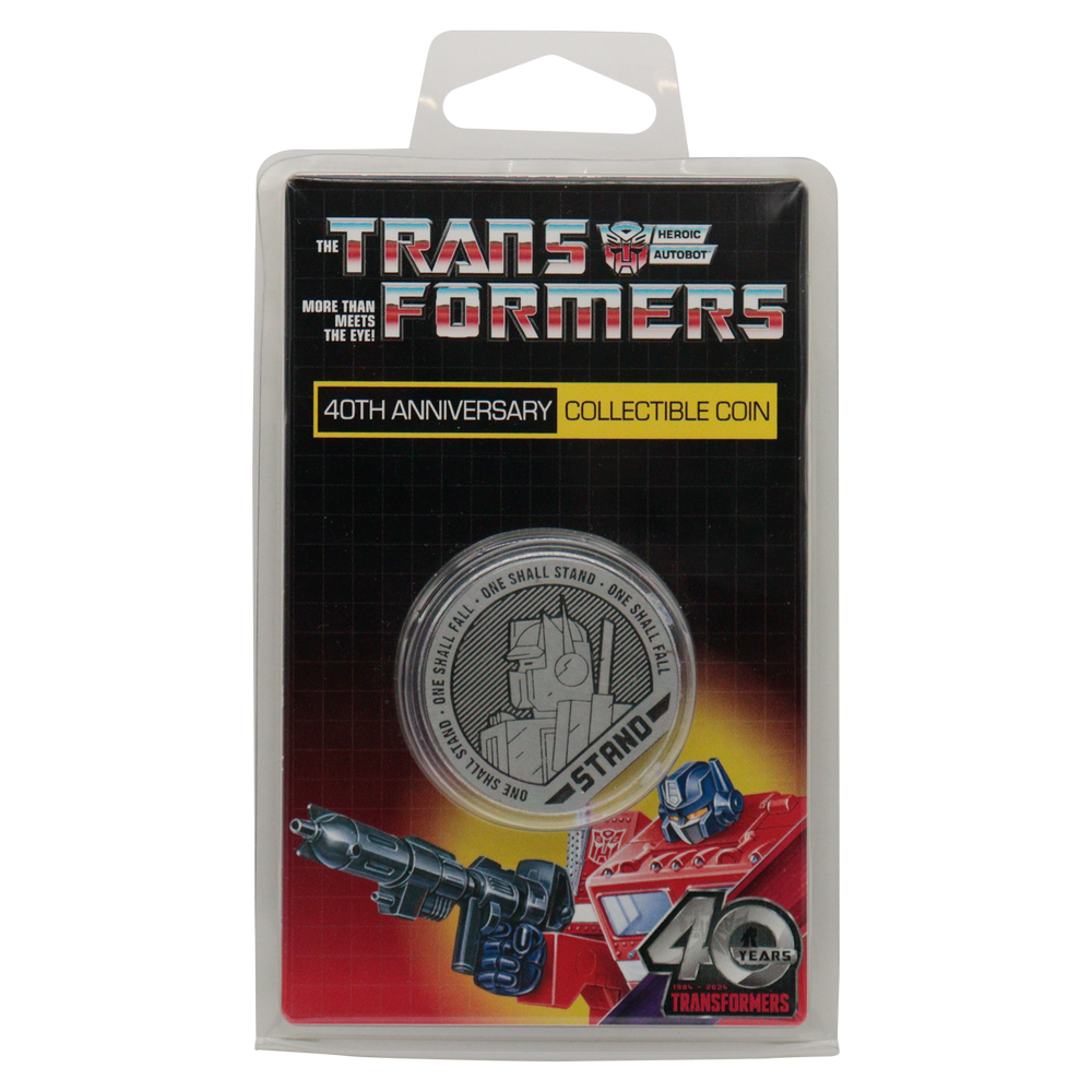 Transformers 40th Anniversary Limited Edition Collectible Coin