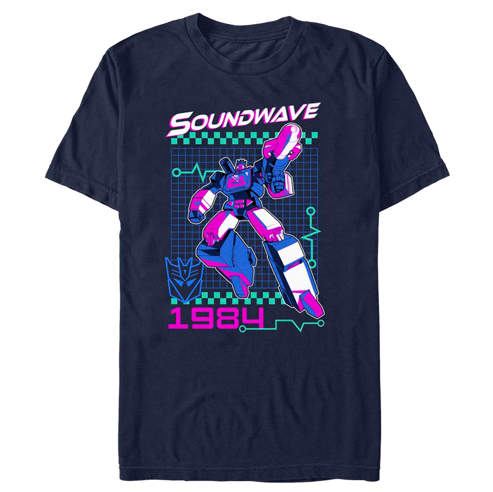 Transformers Soundwave Retro Men's T-Shirt