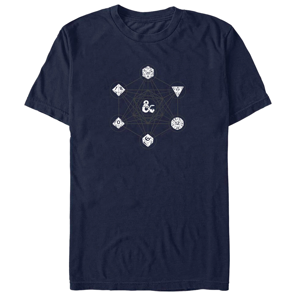 Dungeons & Dragons 6 DIE Men's T-Shirt