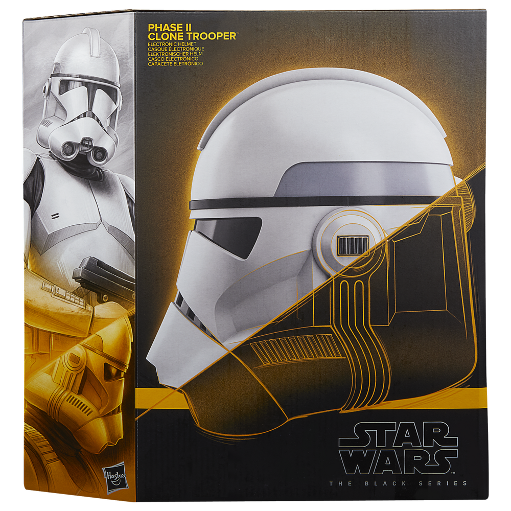 Star Wars The Black Series Phase II Clone Trooper Premium Electronic Helmet 